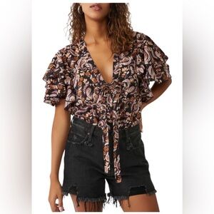 Intimately Free People NWT Call Me Later Bodysuit
